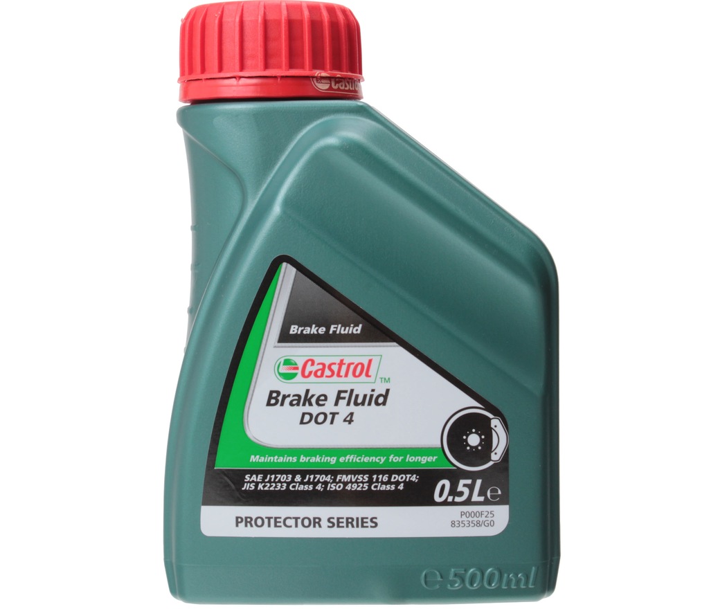 CASTROL BRAKE FLUID DOT 4 PŁYN HAMULCOWY DOT4 500m