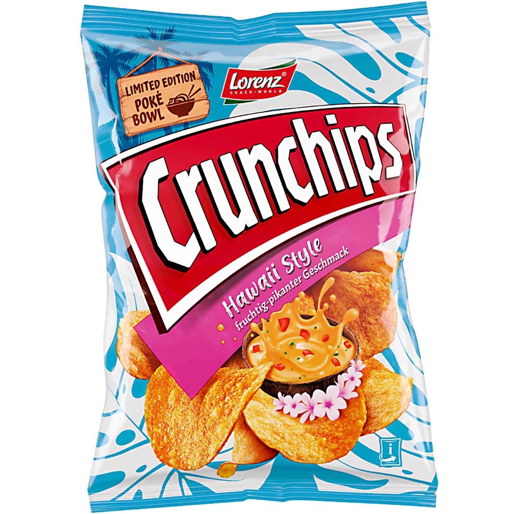 CRUNCHIPS HAWAI STYLE ANANAS CHILLI 150g Z NIEMIEC
