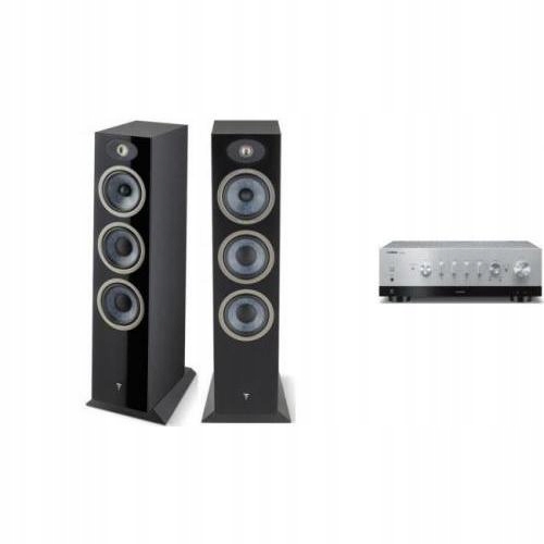 YAMAHA R-N800A s + FOCAL THEVA N3