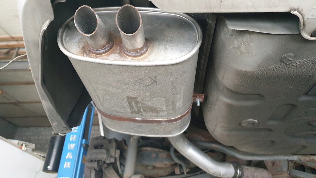 TŁUMIK WYDECH KONCOWY ROVER 75 MG ZT ANGIELSKI