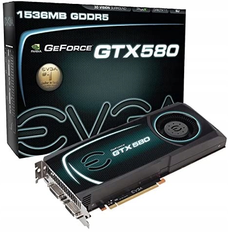 Купить Видеокарта EVGA GeForce GTX 580 GDDR5: отзывы, фото, характеристики в интерне-магазине Aredi.ru