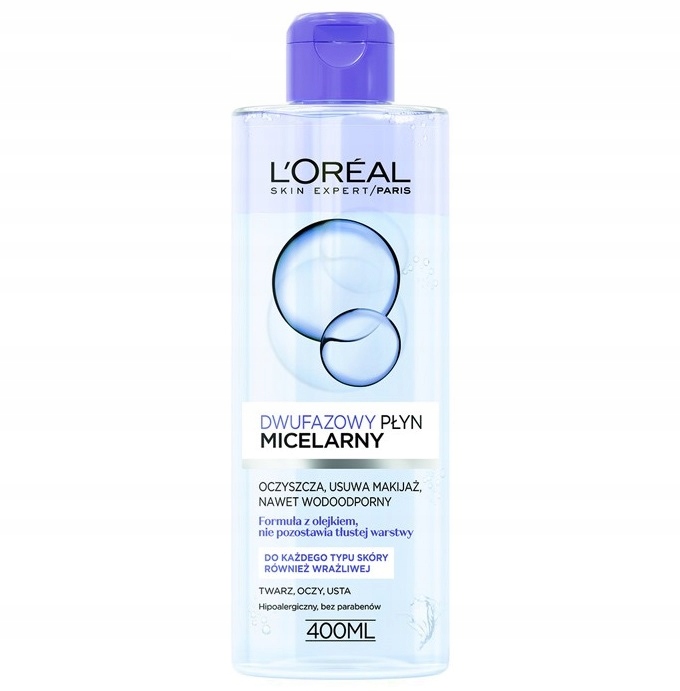 Skin Expert dwufazowy płyn micelarny każdy typ skó