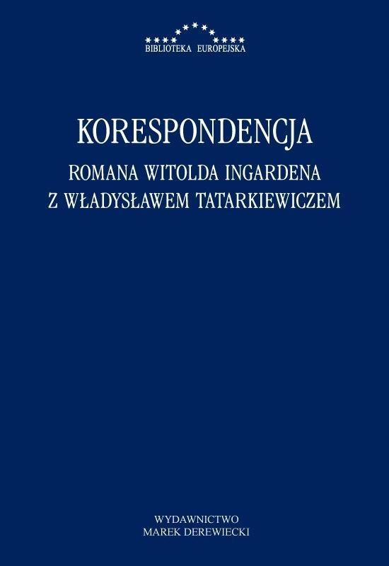 KORESPONDENCJA ROMANA WITOLDA INGARDENA...