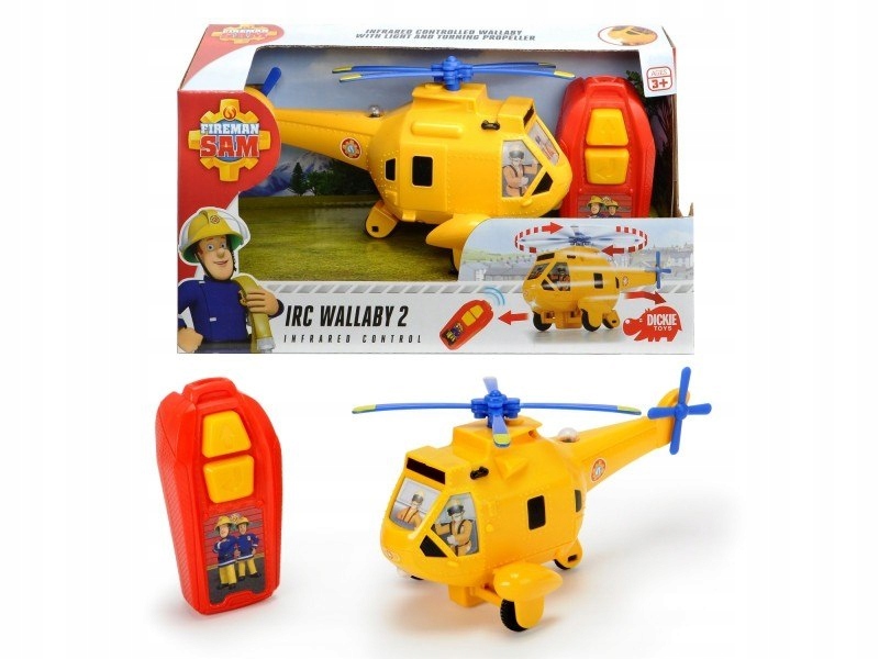 Helikopter Wallaby 2 na podczerwień Strażak Sam