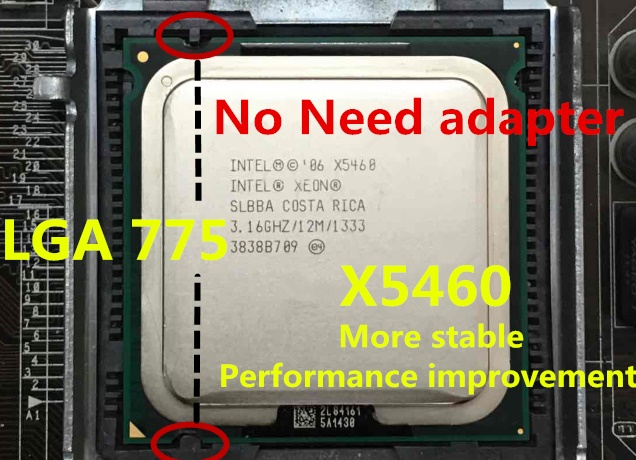 Lga 771 Xeon X5460 Socket 775 Intel Xeon X5460 MOD LGA771 -&gt