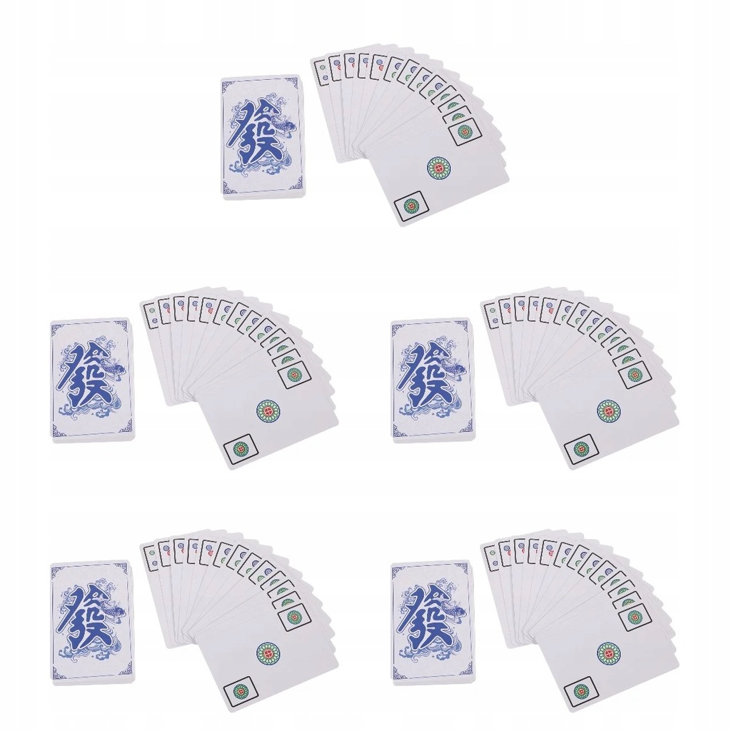 Mini Mahjong Toys Poker Suite 5 zestawów