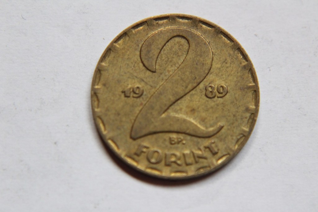 2 FORINT 1989 WĘGRY   - W131