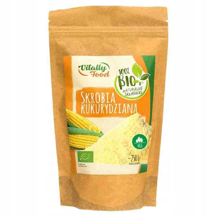 Skrobia kukurydziana Vitally Food BIO, 250g