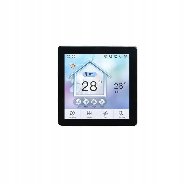 Sterownik Smart Home IoT LCD 4" 480x480 RS485 pojemnościowy panel DWIN HMI