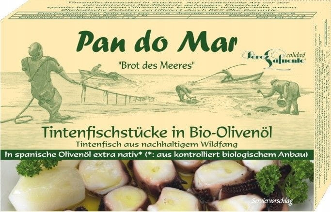 KAŁAMARNICA W BIO OLIWIE Z OLIWEK 120 G PAN DO MAR