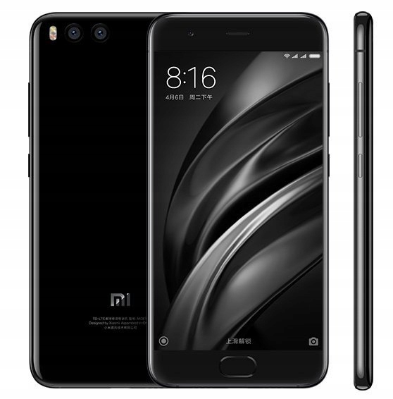 Nowy Xiaomi Mi6 EU 6/64GB Czarny 5,2" 24msc G