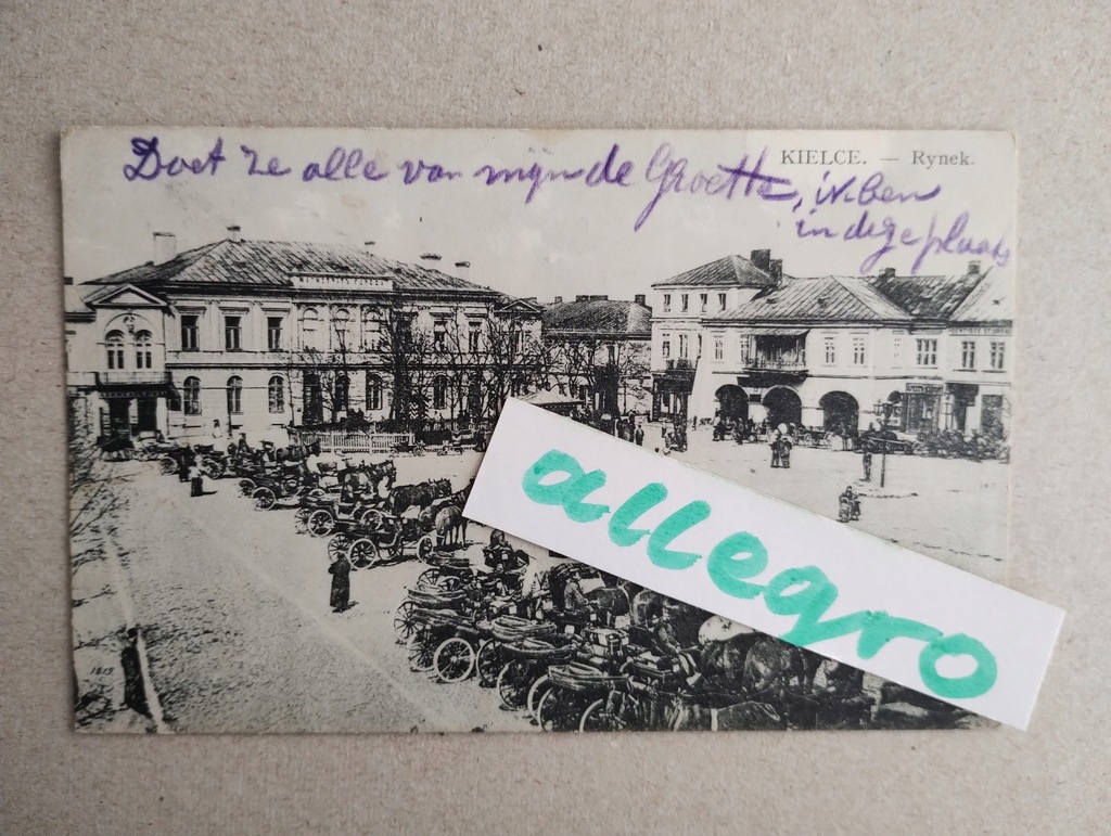 KIELCE rynek 1914