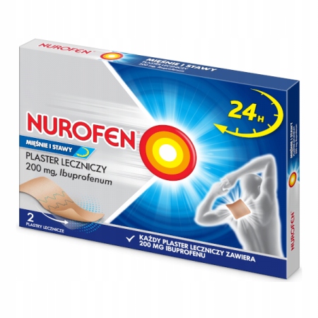 Nurofen Mięśnie i Stawy 200 mg plaster leczn 2 szt