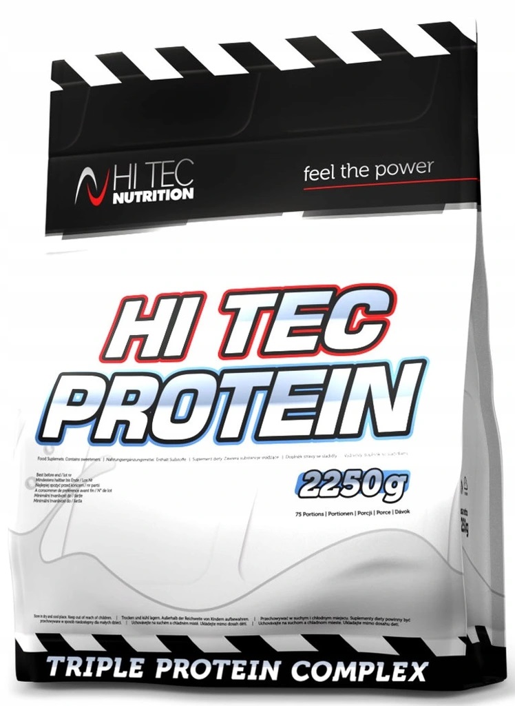 HI-TEC PROTEIN 2250g WHEY BIAŁKO SERWATKOWE WPC