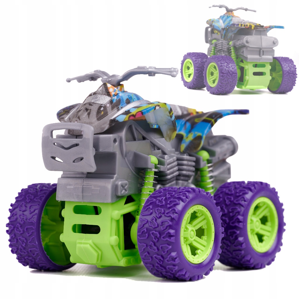 Samochód terenowy Monster Truck z napędem quad zie