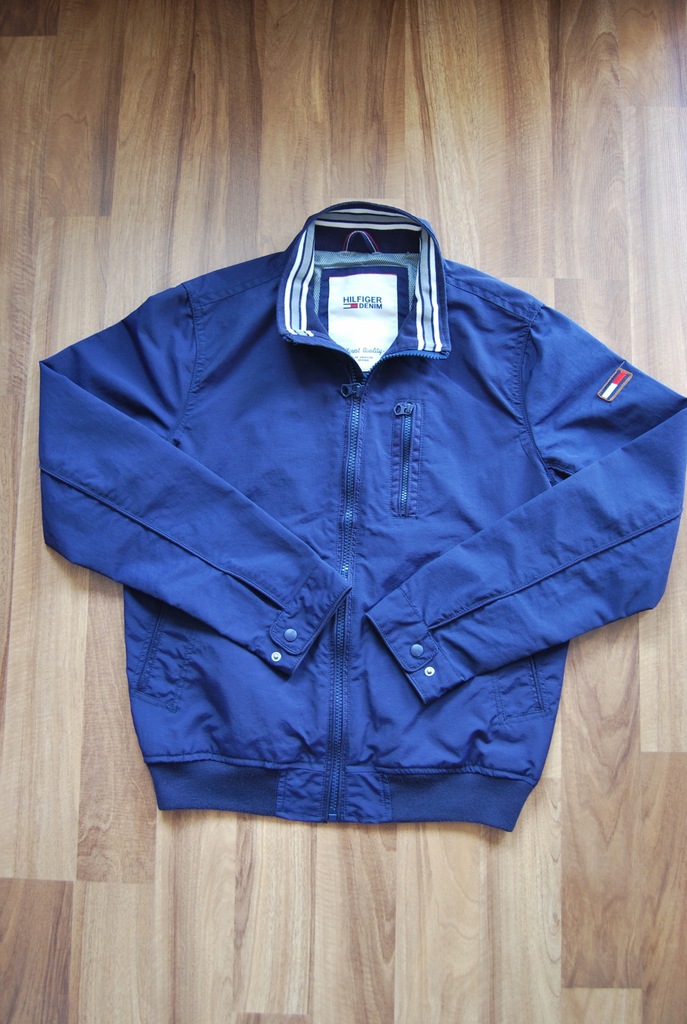 Granatowa kurtka bomber Tommy Hilfiger Denim L