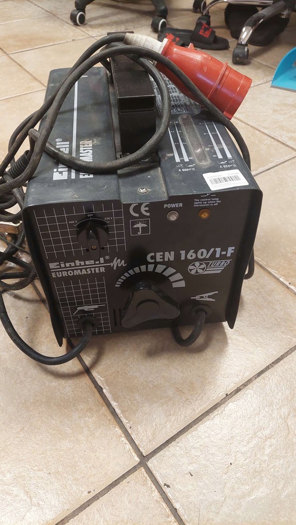 Spawarka transformatorowa Einhell EUROMASTER CEN 160 20,4-29,7 A