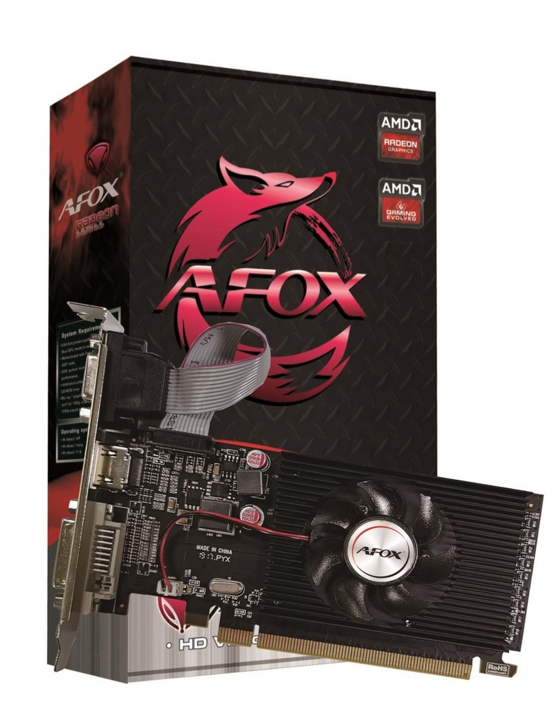 KARTA GRAFICZNA AFOX R5 230 2GB DDR3 DVI HDMI VGA