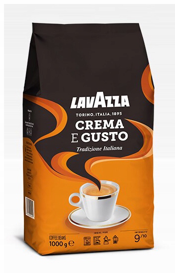 Kawa ziarnista mieszana Lavazza Crema e Gusto Tradizione 1kg 30.09.25r ORG!