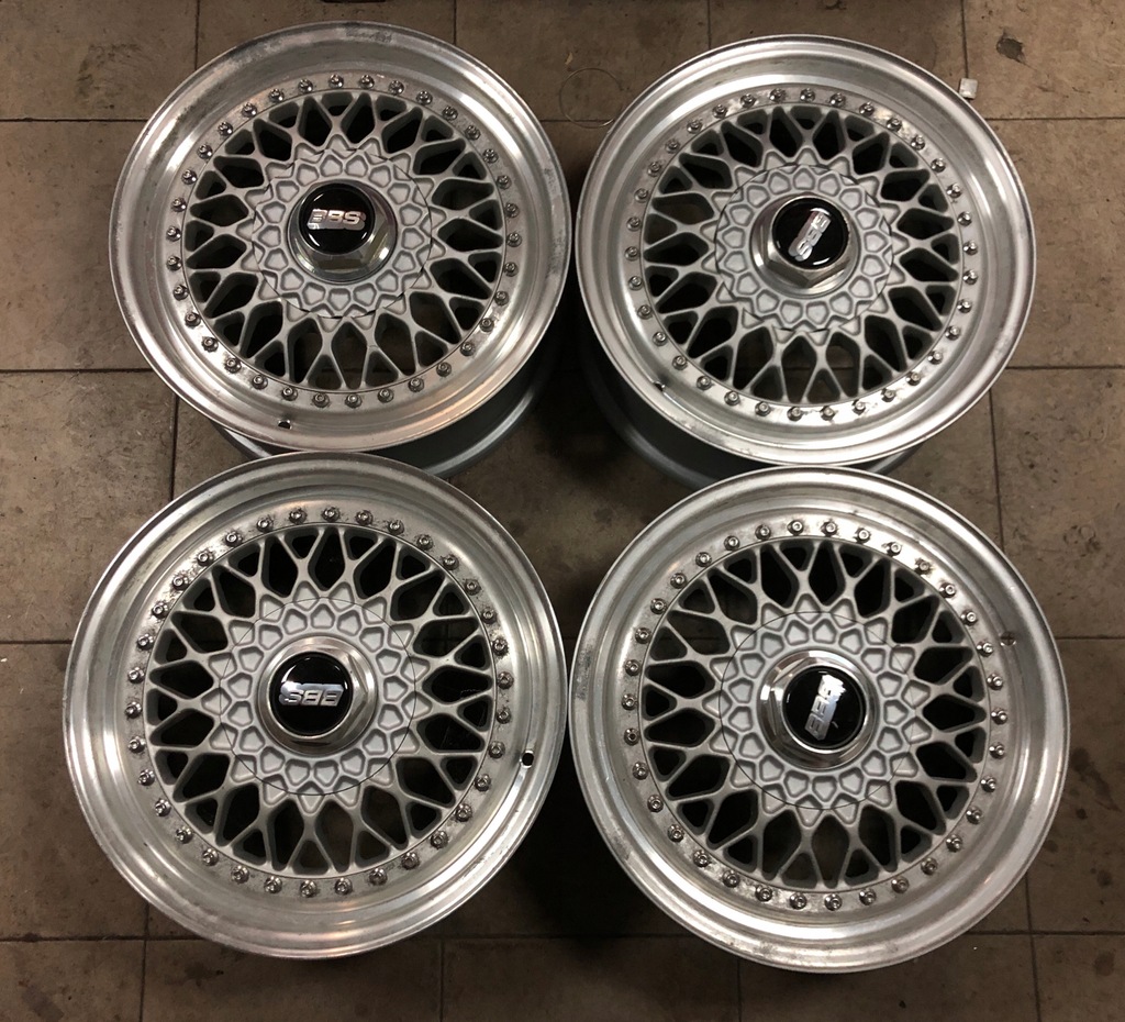 ORYGINALNE FELGI BBS RS 16 BMW E30 VW GTI CUSTOM