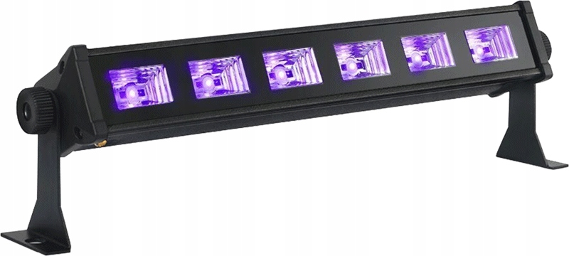 LED BAR UV LISTWA OŚWIETLACZ 6X3W ultrafiolet