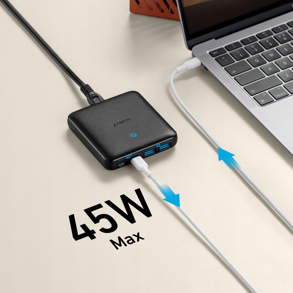 Купить Зарядное устройство Anker PowerPort Atom III Slim мощностью 65 Вт: отзывы, фото, характеристики в интерне-магазине Aredi.ru