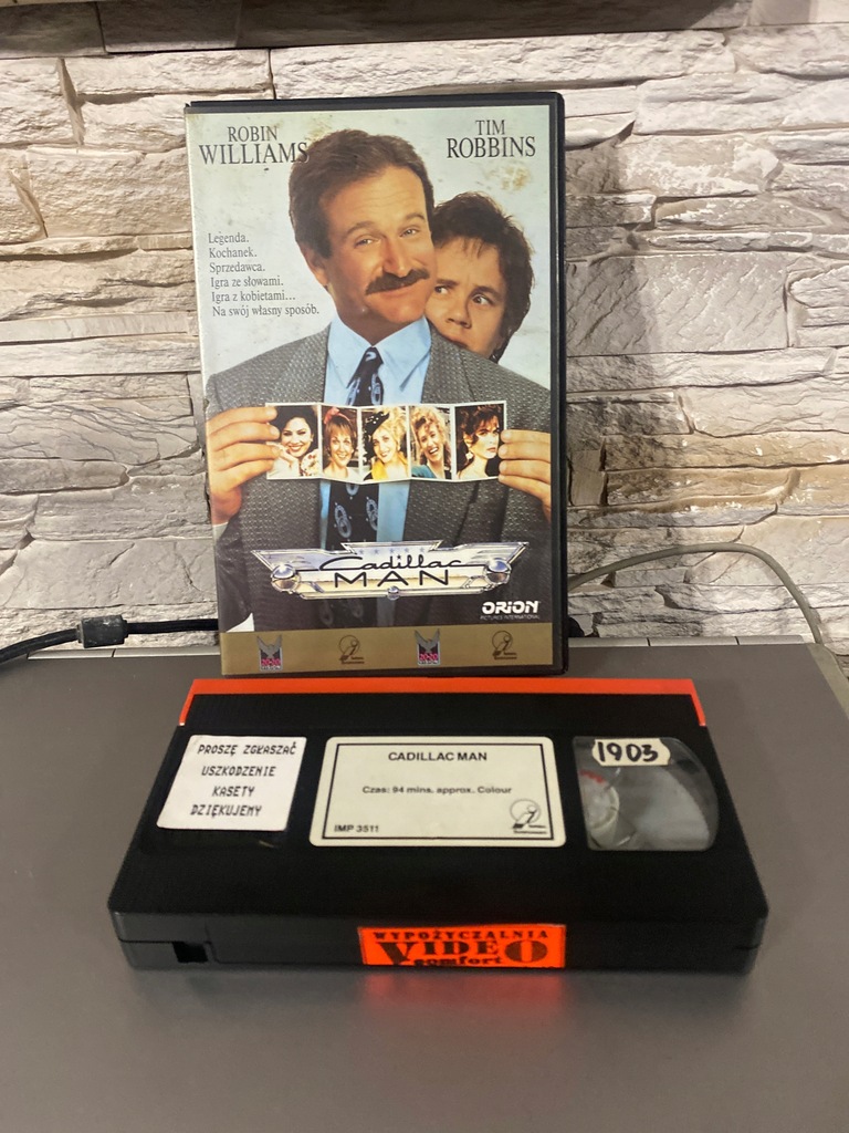 Cadillac Man VHS Robin Williams