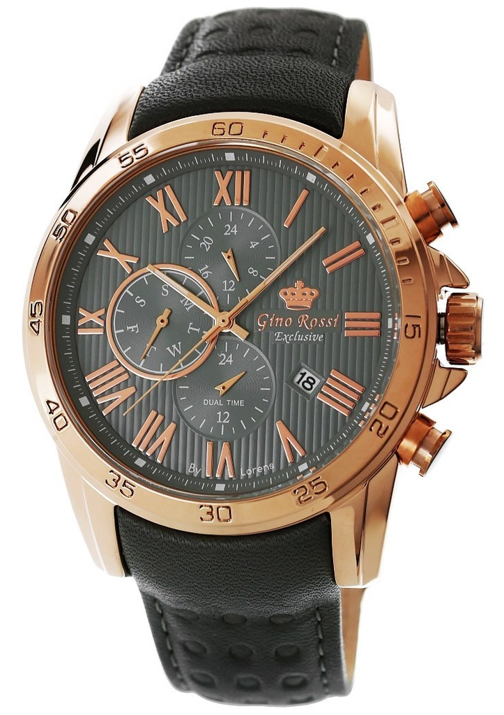 Zegarek Męski Gino Rossi Exclusive Chronograf E975