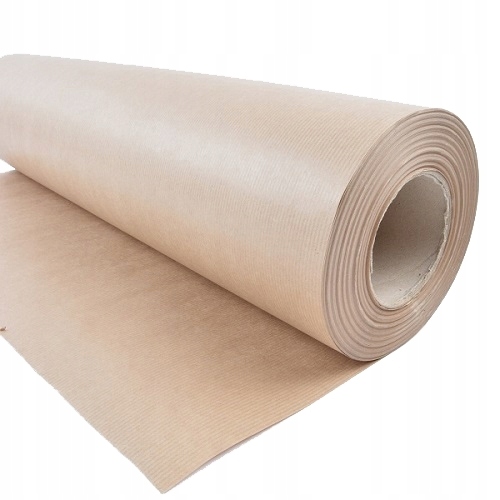 Papier Pakowy KRAFT Natron Prążek Rulon 25kg 120cm