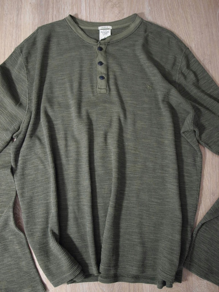 ABERCROMBIE&FITCH * ZIELONA KHAKI * XL/XXL