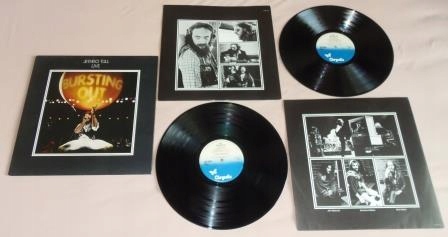 JETHRO TULL "BURSTING OUT LIVE" EX+ 1PRESS UK 1978