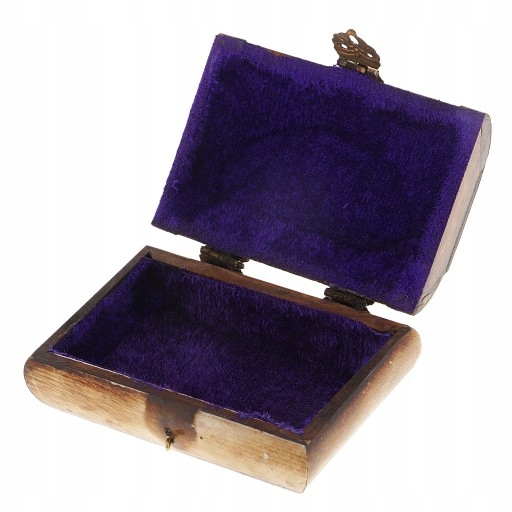 pudełko z biżuterią w stylu Vintage Jak opisano