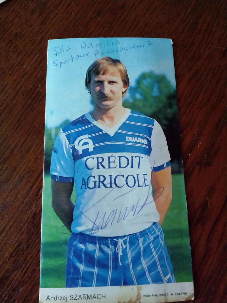 Andrzej Szarmach autograf
