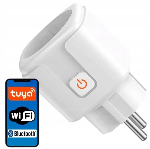 INTELIGENTNE GNIAZDKO GNIAZDO WIFI WATOMIERZ TIMER LICZNIK Smart TUYA 16A