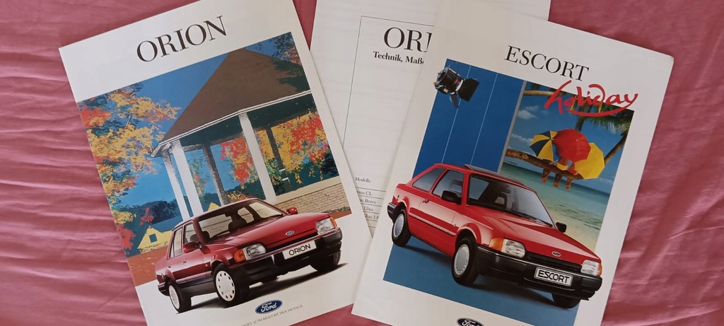 Prospekt Ford Orion/Escort