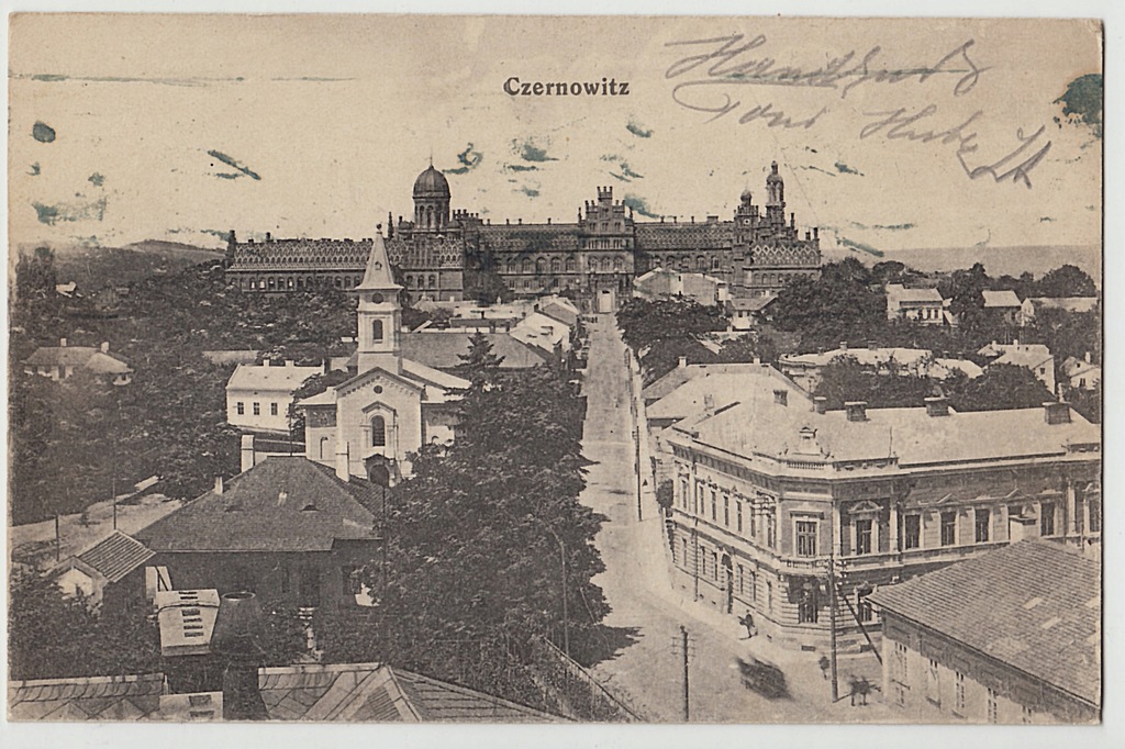 Czerniowce Czernowitz widok