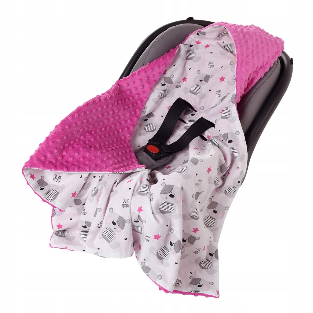 MediPartner Kocyk Otulacz Do Fotelika JAK NOWY