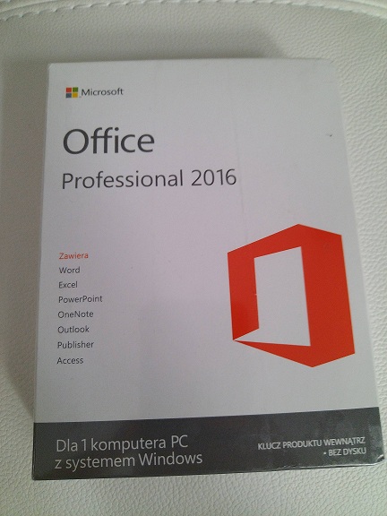 Купить MS Office 2016 PRO версия BOX Polskie Pudelko: отзывы, фото, характеристики в интерне-магазине Aredi.ru