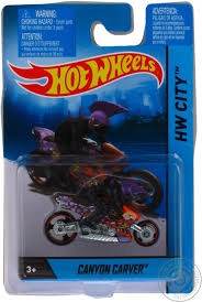 Hot Wheels Motocykl Z Kierowcą Canyon Carver X2075