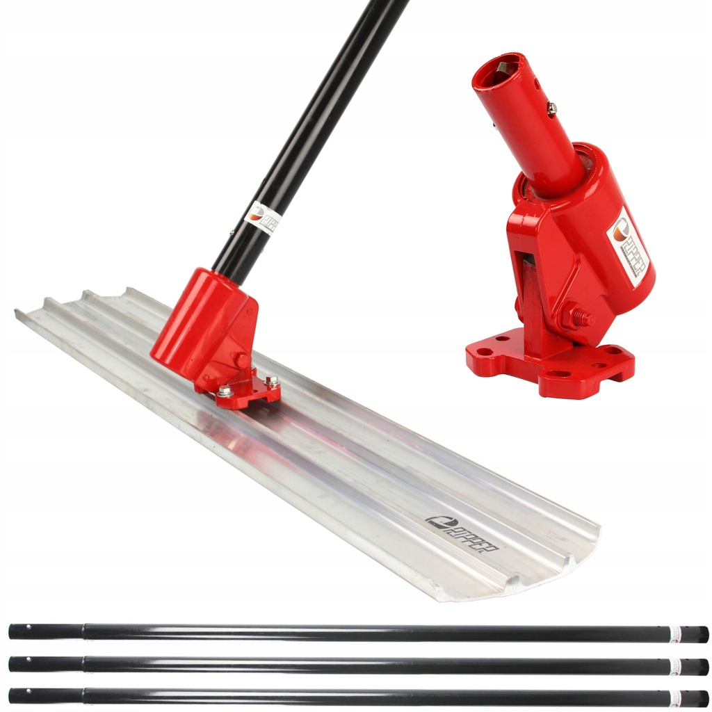 RĘCZNA ZACIERACZKA LISTWA DO BETONU PACA ŁATA 120CM SZTYCA 540CM 3 X 180CM