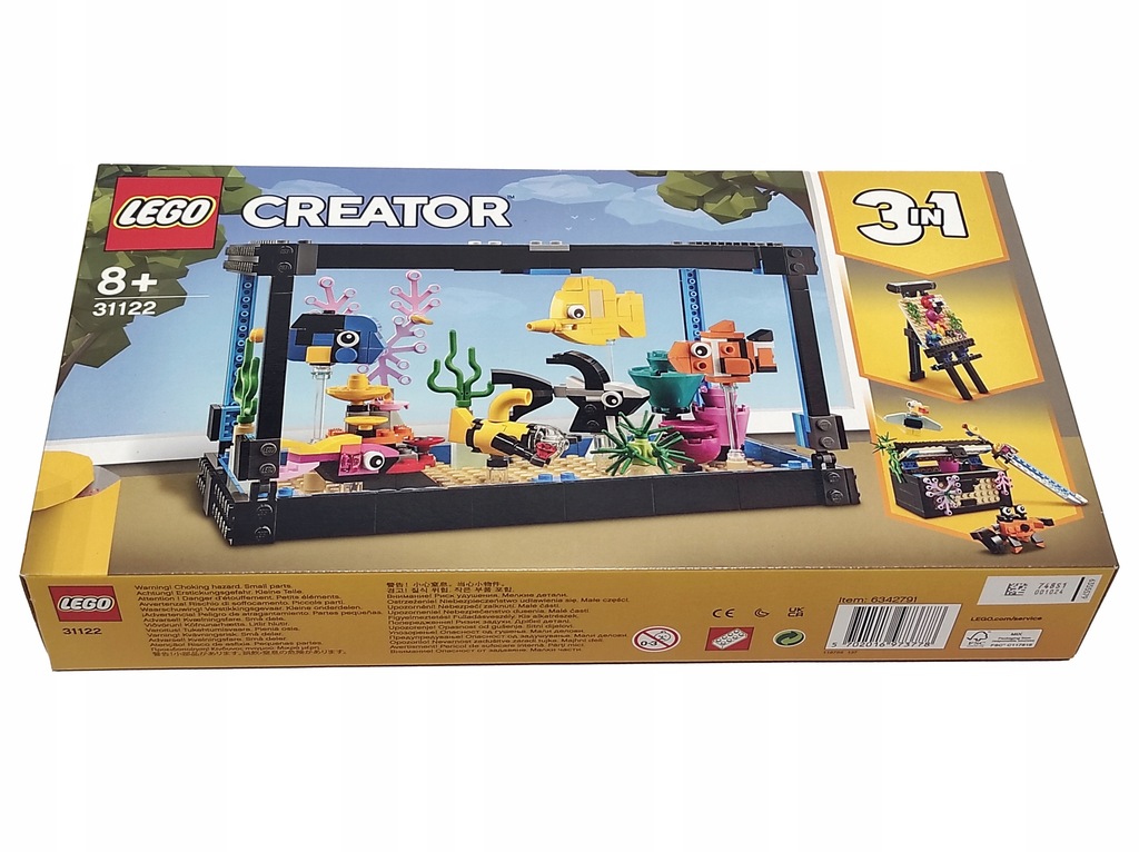 LEGO Creator 31122 Akwarium - 11582549448 - oficjalne archiwum Allegro
