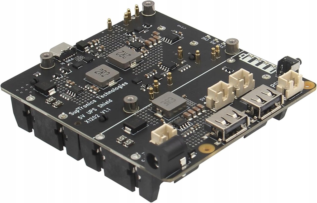 Geekworm płytka rozszerzająca X1202 4-Cell 18650 UPS /O