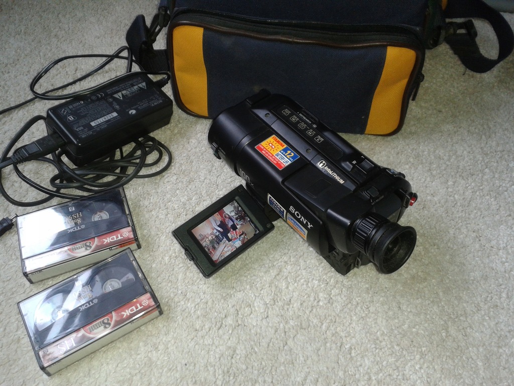 SONY HANDYCAM CCDTRV3E CAMCORDER VIDEO8 XR HI8 12084427341