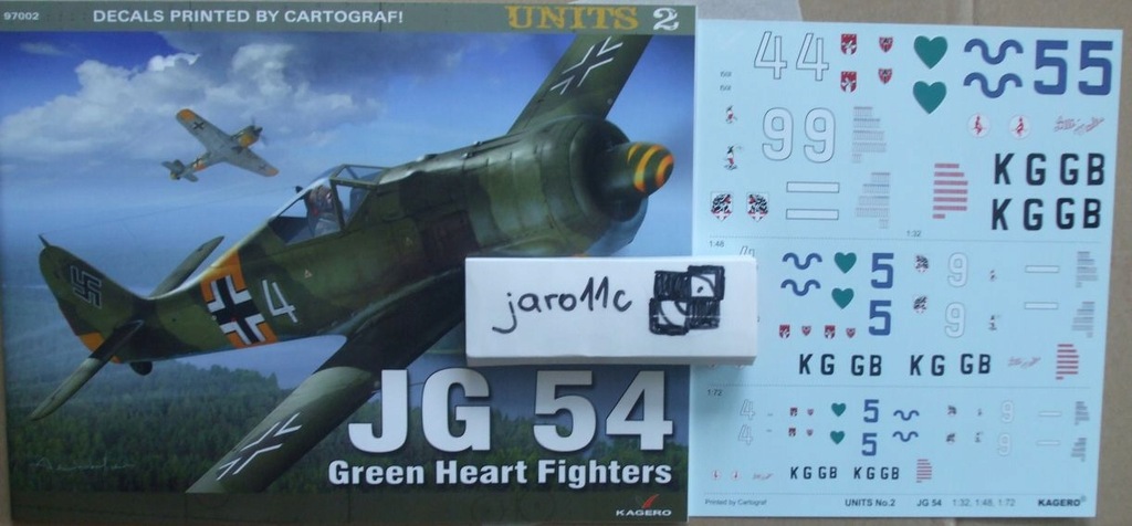 Купить JG 54 Green Heart Fighters + декали Кагеро Новинка: отзывы, фото, характеристики в интерне-магазине Aredi.ru