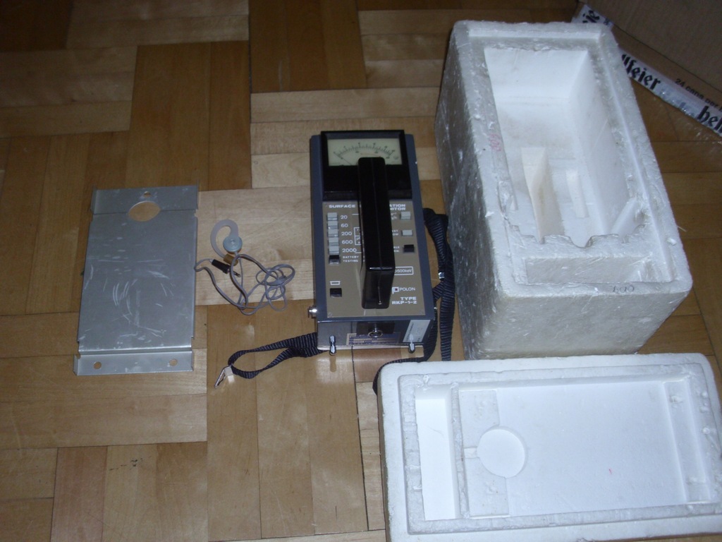 Dozymetr. sygnalizator RKP-1-2 Licznik geigera