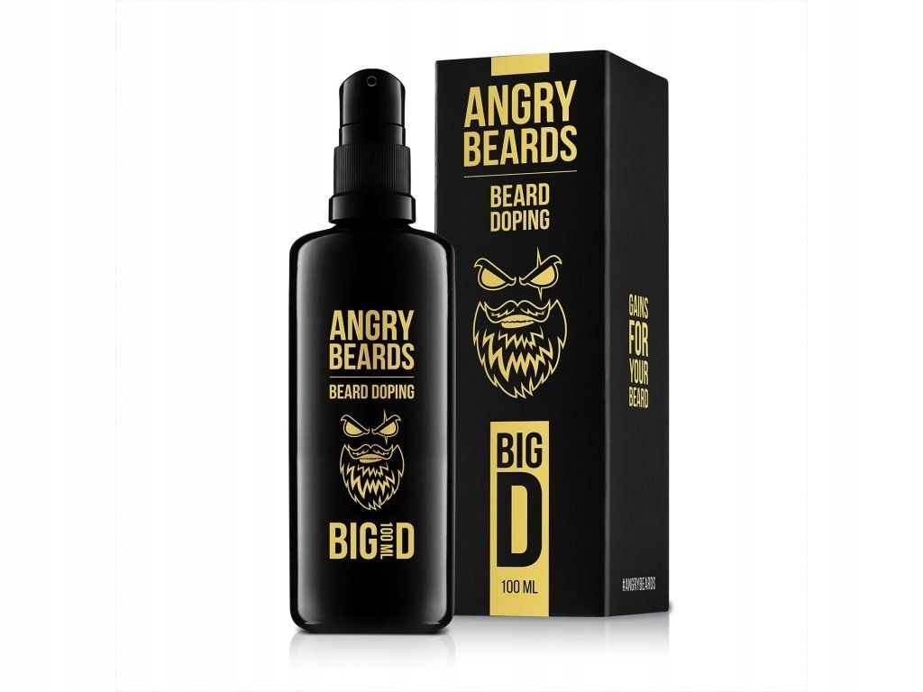 Beard doping na porost brody Angry Beards 100 ml