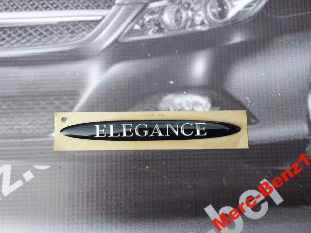 MERCEDES NAPIS NAKLEJKA EMBLEMAT ELEGANCE 7781566819