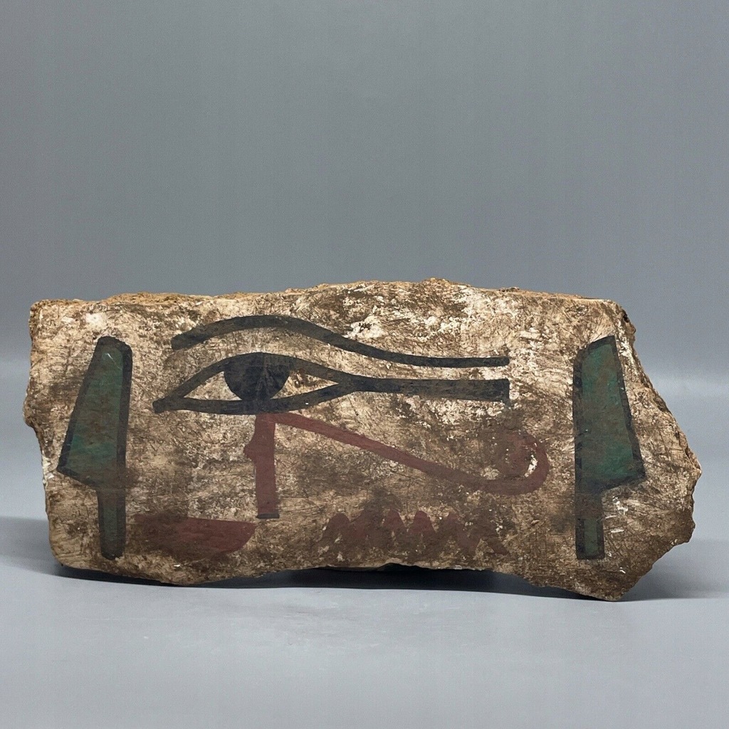 Starożytna tablica ścienna Stela wapienna EGIPT