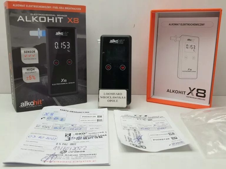 ALKOMAT ALKOHIT X8 KOMPLET