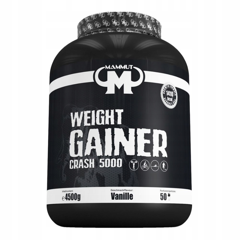 WEIGHT GAINER CRASH 5000 4500g Mammut Nutrition
